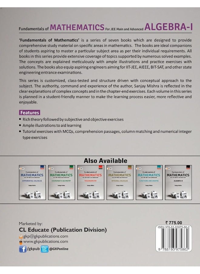 null - Fundamentals of Mathematics - Algebra - I 2e - Image 1