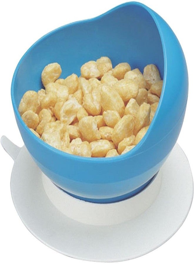 SP Scienceware Maddak SP Ableware Scooper Bowl with Suction Cup Base, Blue - Image 3