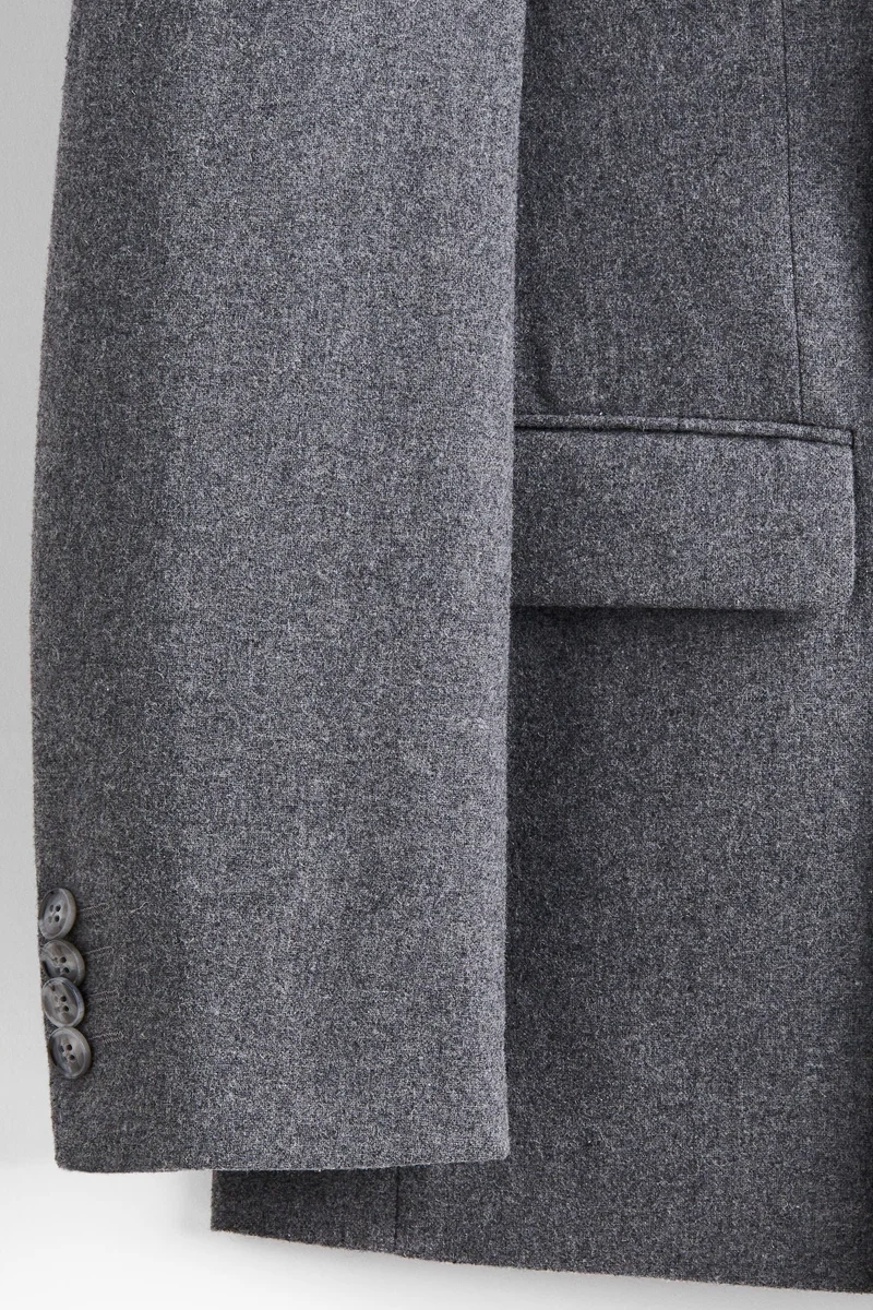 H&M  Relaxed Fit Wool-blend jacket for Men | Best Price UAE