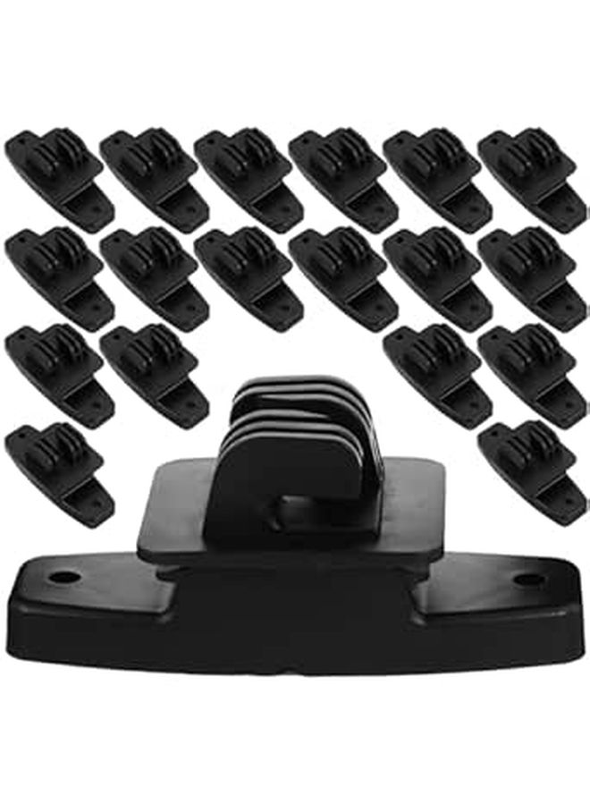 50Pcs Small Electric Fence Insulators DIY Accessories for Farm Fencing - Image 1