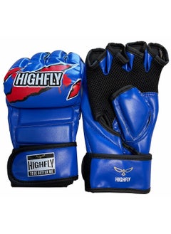 HIGHFLY قفازات نصف الإصبع M4 HLY-M4-HBE متنوعة  - Image 4