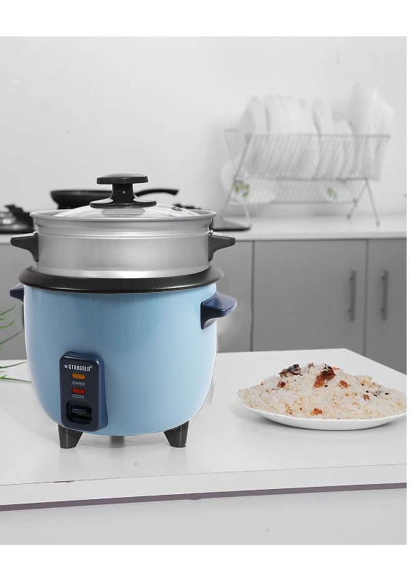 Stargold Electric Rice Cooker 1 L 400 W Blue/Black  - Image 2