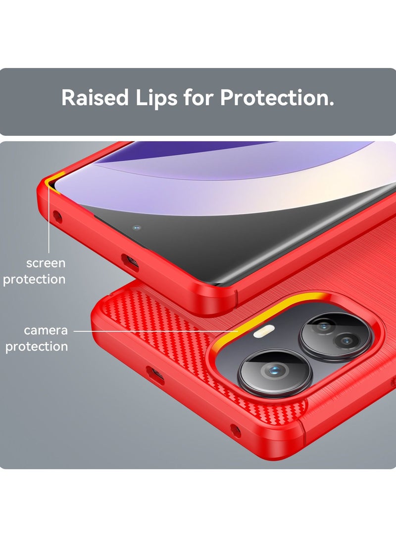 يوارب كينج RealMe 10 برو + 5G الأحمر كم واقية - Image 5