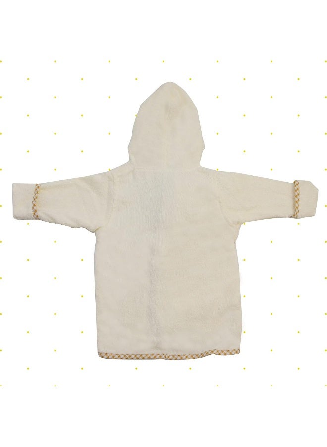 Spasilk baby-girls Bathrobe With Booties - Image 3