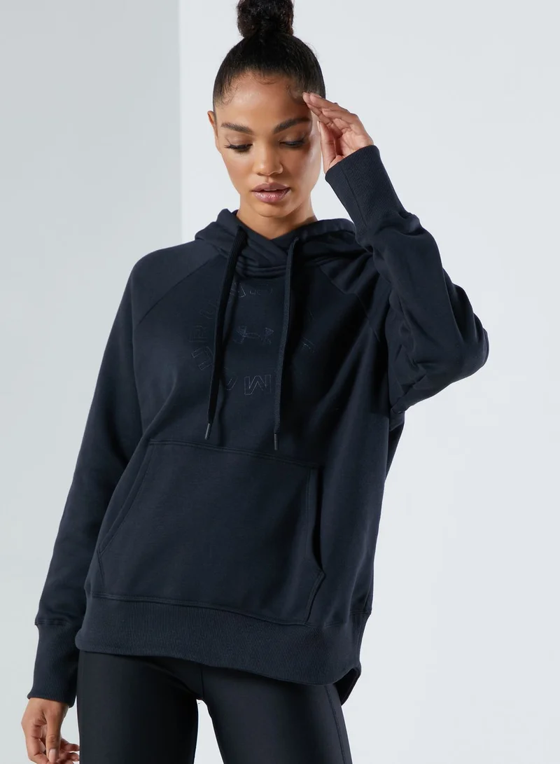 UNDER ARMOUR Rival Fleece Metallic Hoodie