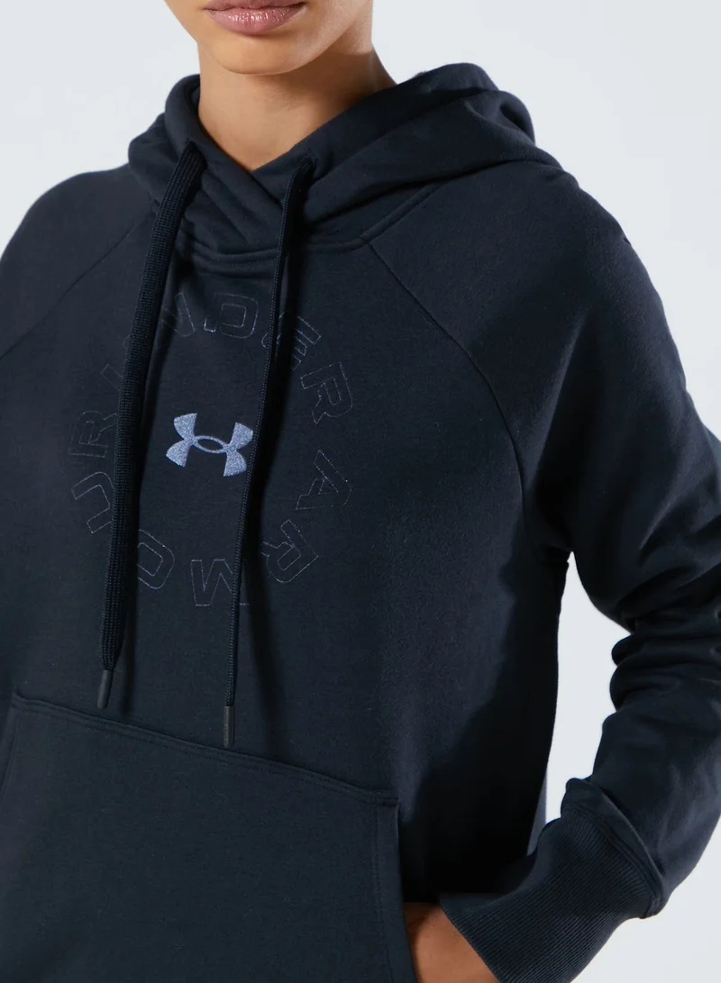 UNDER ARMOUR Rival Fleece Metallic Hoodie