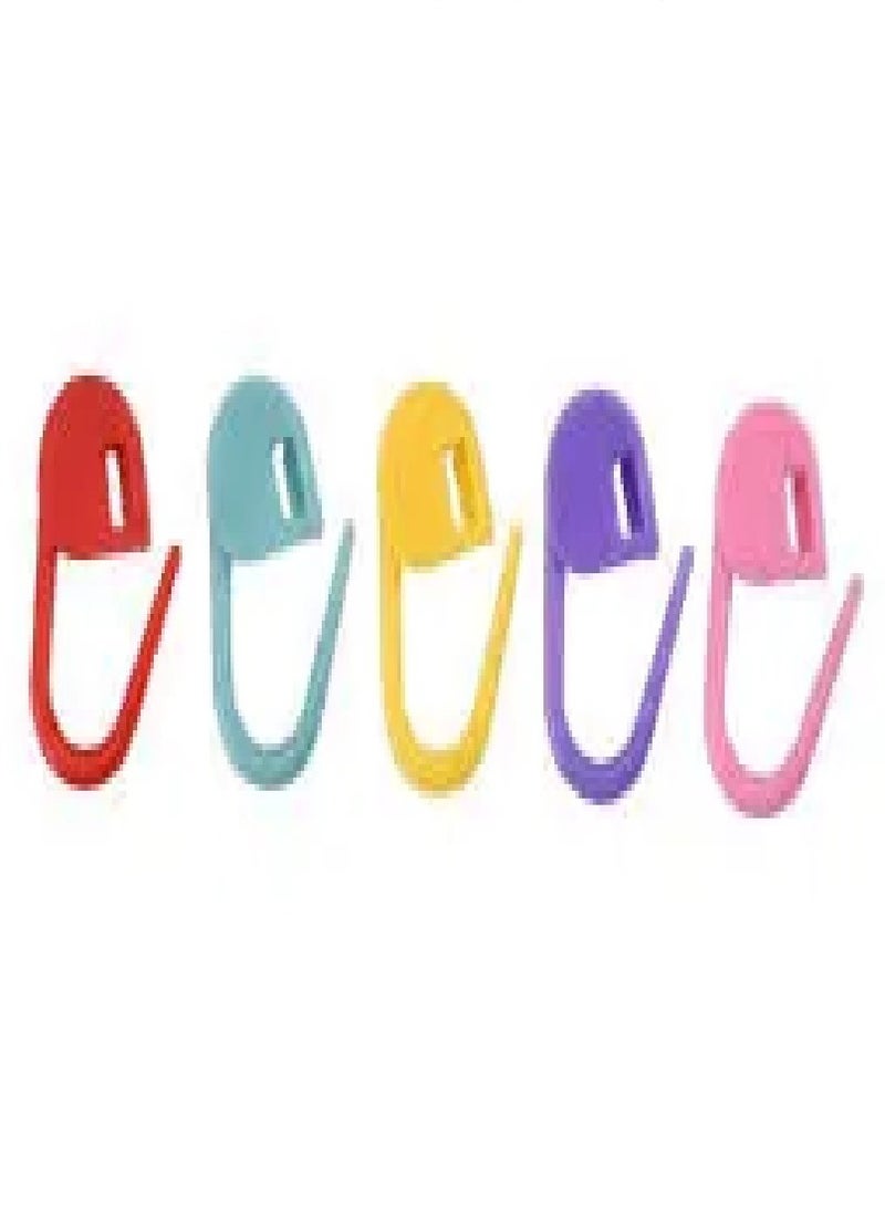 100 plastic crochet tags