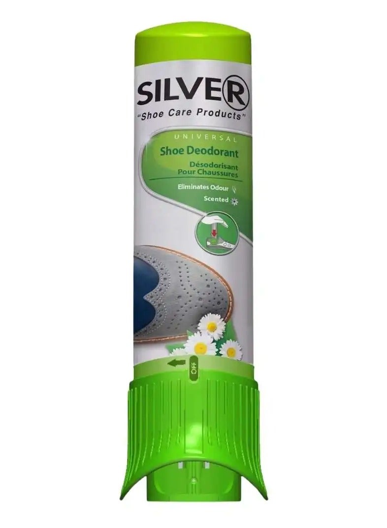 Silver Shoe Deodorant, Shoe Odor Remover 100ml - Image 1