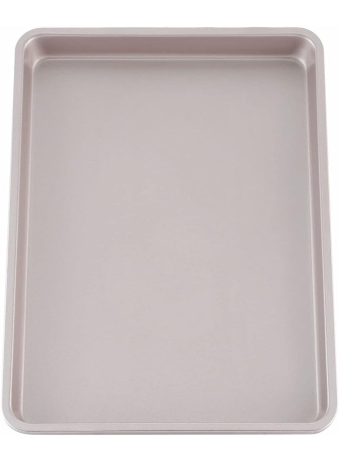 CHEFMADE 13-Inch Rimmed Baking Pan, Non-Stick Carbon Steel Cookie Sheet Pan for Oven Roasting Meat Bread Jelly Roll Battenberg Pizzas Pastries - Image 1