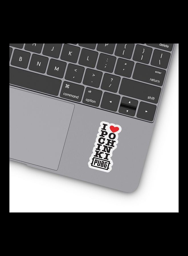 RKN Pubg Gift Vinyl Stickers For Laptop - Image 1