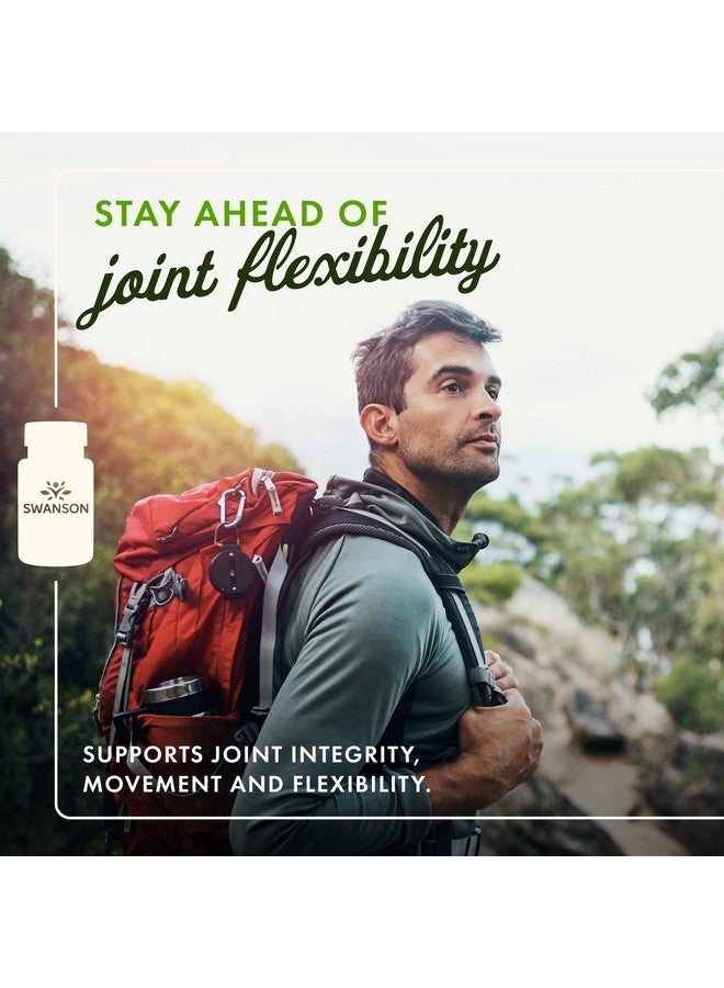 Swanson Double Strength Boswellia - Herbal Supplement Promoting Joint Support - Ayurvedic Herb for Joint Flexibility & Mobility Support - Made w/Boswellia Serrata Resin - (60 Capsules, 800mg Each) - Image 2