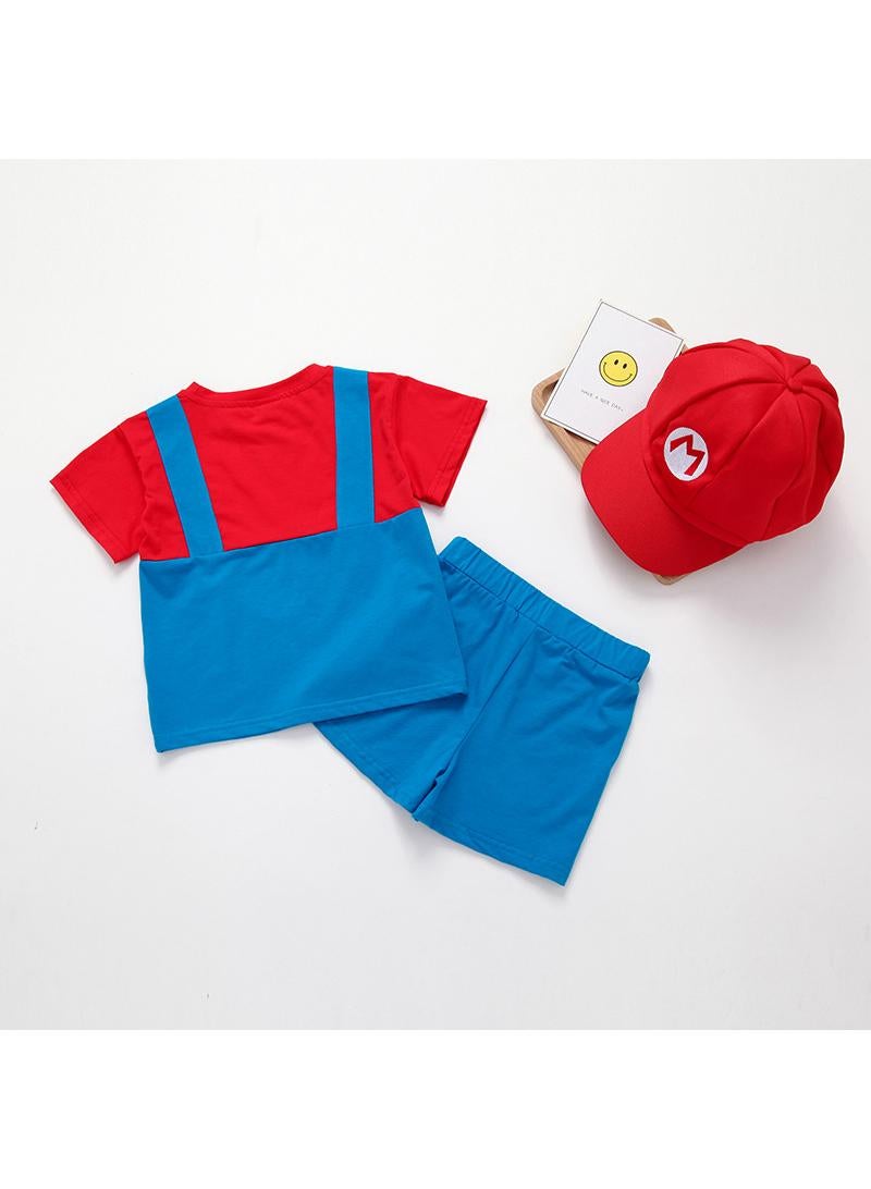 New Super Mario Game Clothing Set for Children's Performance Clothing Photography Studio Clothing - Image 4