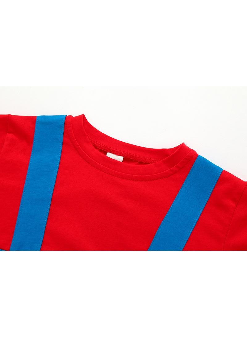 New Super Mario Game Clothing Set for Children's Performance Clothing Photography Studio Clothing - Image 5