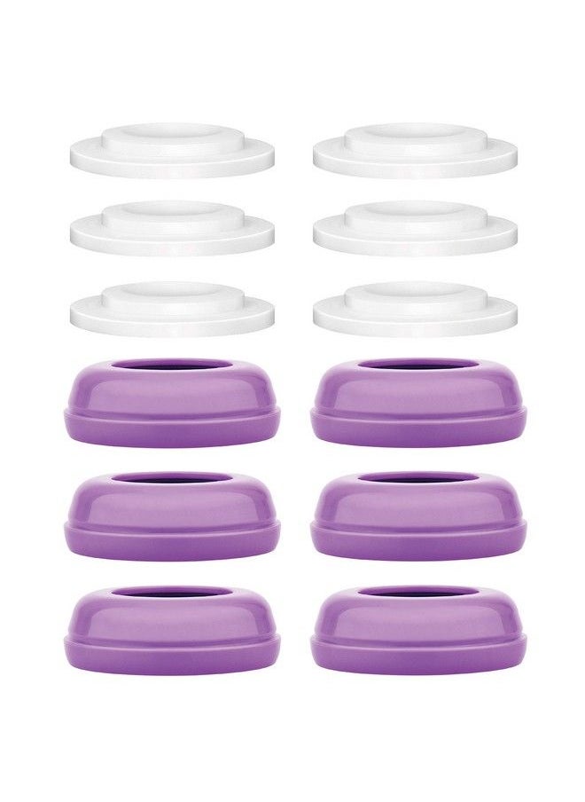 Maymom - Bottle Top /Rewritable Sealing Disk Compatible With Lansinoh Momma Breastfeeding Bottles Not Original Lansino Bottles Lansinon Pump Parts Signature Pro/Smartpump/ Manual Pump - Image 1