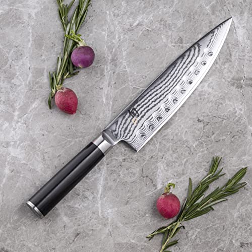 Shun Classic 8" Hollow Ground Chef's Knife - Image 3