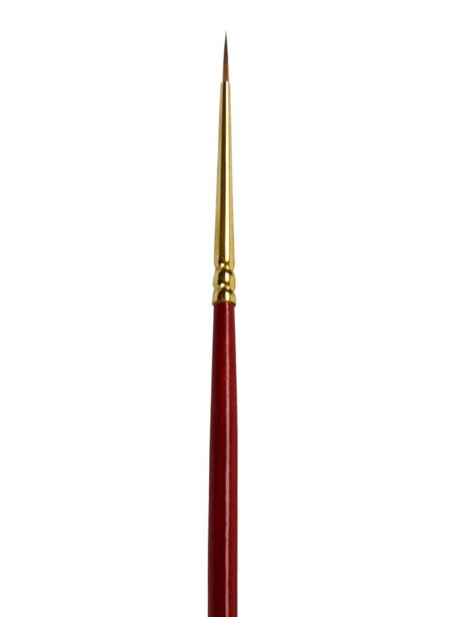 Princeton Heritage Paintbrush, Size 2, Scarlet - Image 2