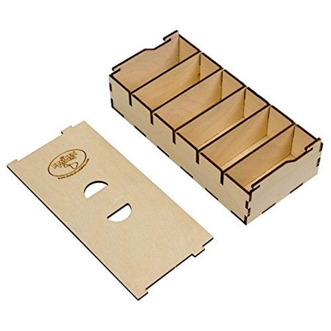 The Broken Token Short Bits Box Wooden Game Piece and Token Organizer for Board Games - Image 1