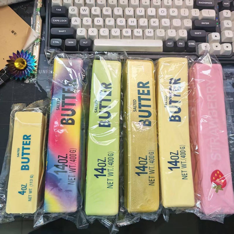 Super Soft Slow-Rebound Butter Stick, Cute and Creative Internet-Famous Squeeze Toy, Finger-Sucking Food Toy, Stress-Relief Toy - Image 2