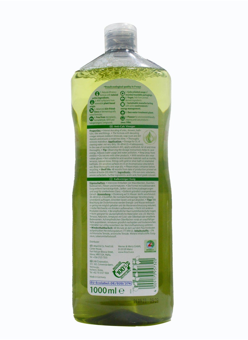 Frosch Frosch Vinegar Cleaner - 1L | Natural Cleaning Power with Vinegar  - Image 2
