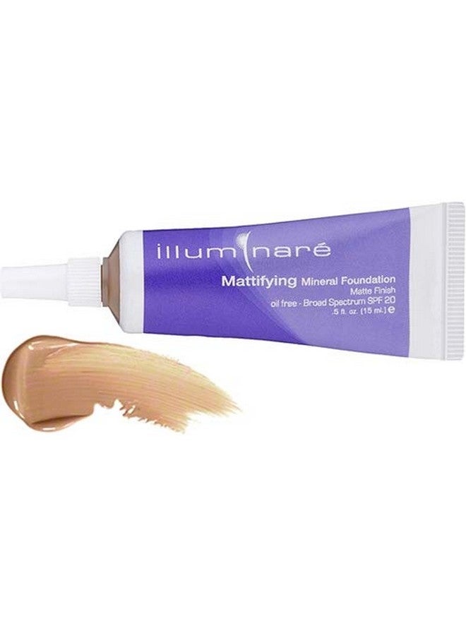 Illuminare Mattifying Mineral Foundation Florentine Fair 0.5 Oz - Image 1