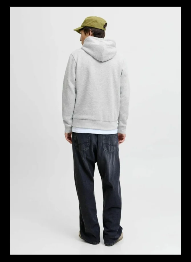 JACK & JONES Logo Pullover Hoodie