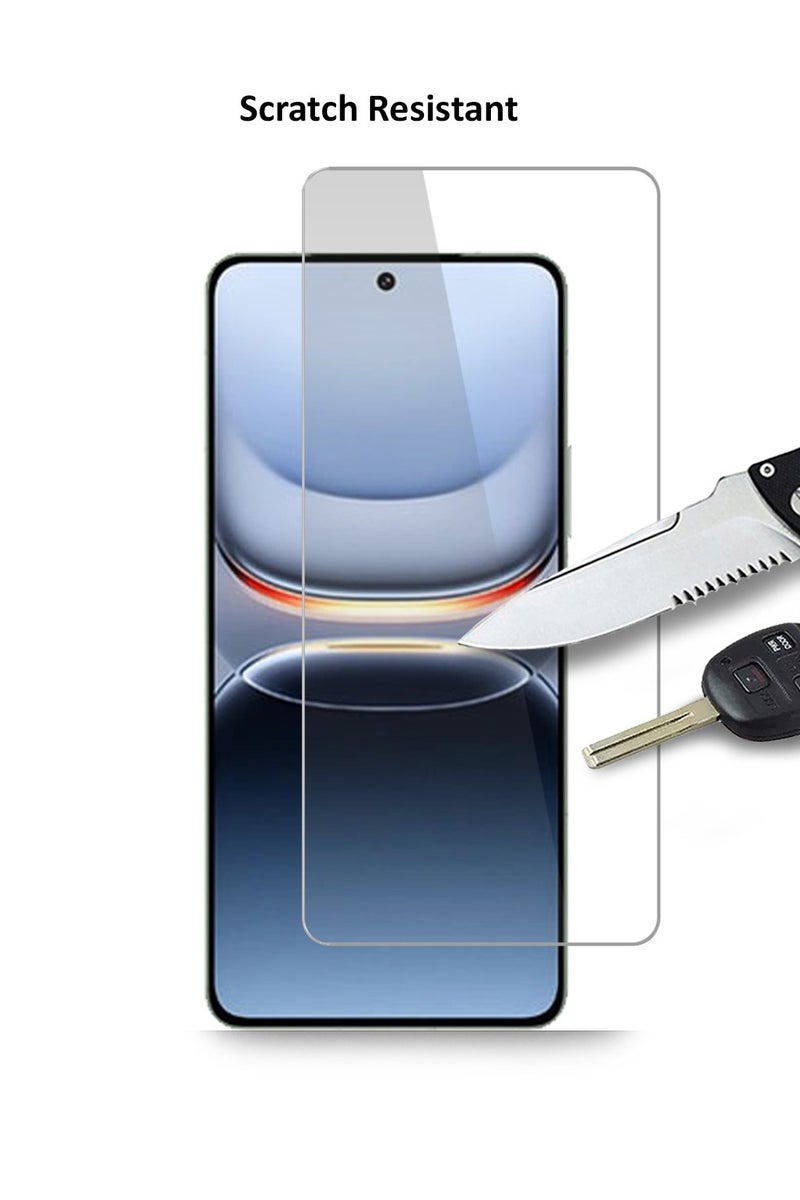 Techie حماية شاشة زجاجية مقسّاة HD بحجم 2 - مضادة للانعكاس ومضادة للفقاعات بصلابة 9H وسمك 0.33 مم وحواف مدورة وسهلة التركيب - Image 5