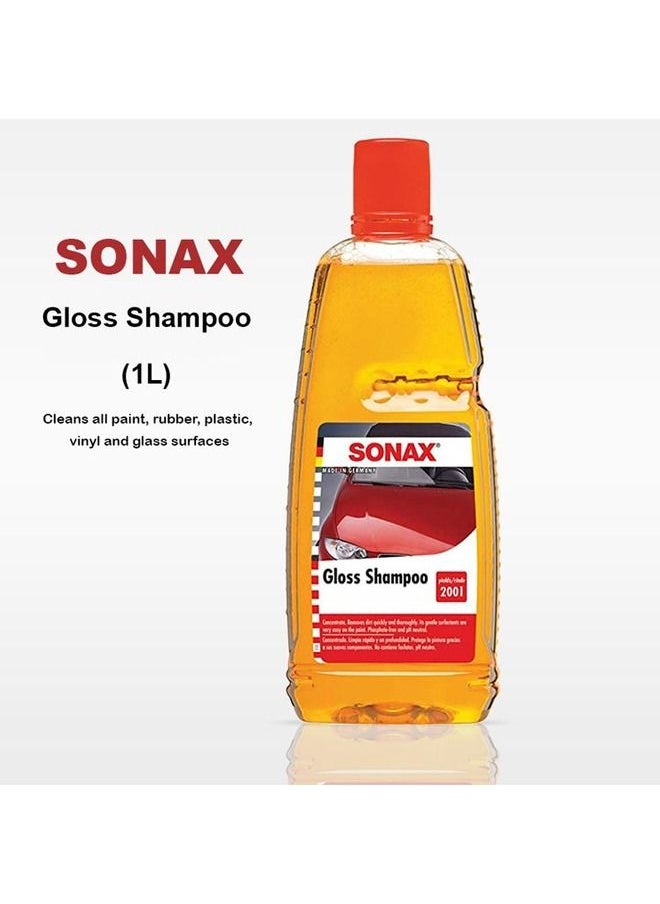 SONAX - Sonax Car Gloss Cleaning Shampoo  1 Litter - Image 1