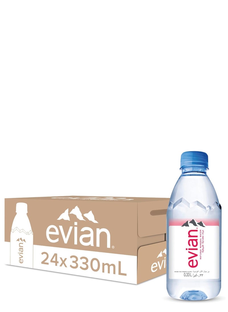 إيفيان مياه معدنية 24 × 330 مل - Image 1