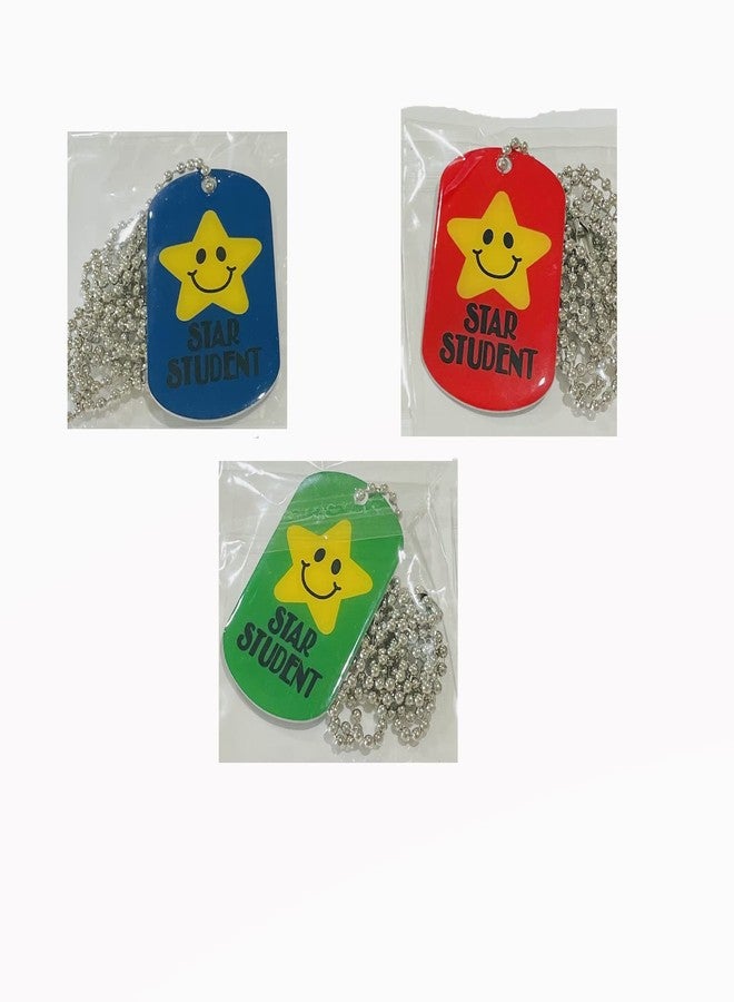 بيبليبانز قلادات Biblebanz Star Student Dog Tag - مكافآت وحوافز صفية (عبوة من 12 قطعة) - Image 3