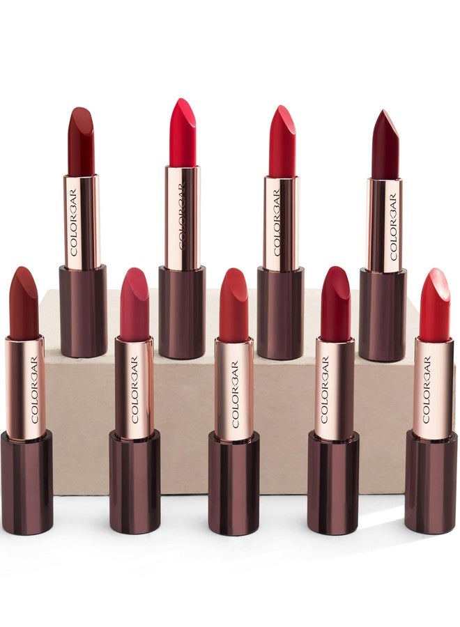 Colorbar Take Me As I Am Vegan Matte Lipstick - Long Lasting Lipstick - Enriched with Vitamin E and Tea Tree Oil - 008 Marked - 0.14 oz - Image 5