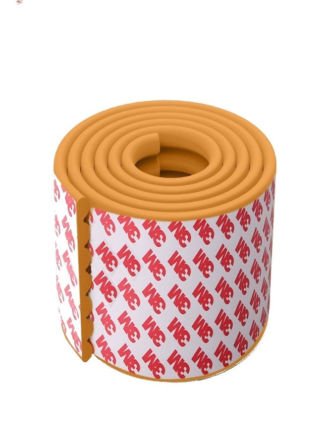 PLENARO Extra Thick Furniture Table Edge Protectors Foam Baby Safety Bumper Guard 6.5 Ft Baby Child Proofing Foam Strip and Safe for Table, Fireplace, Countertop (Gold) - Image 1