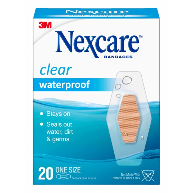 Nexcare Tattoo Waterproof Bandages Faces 20 Each