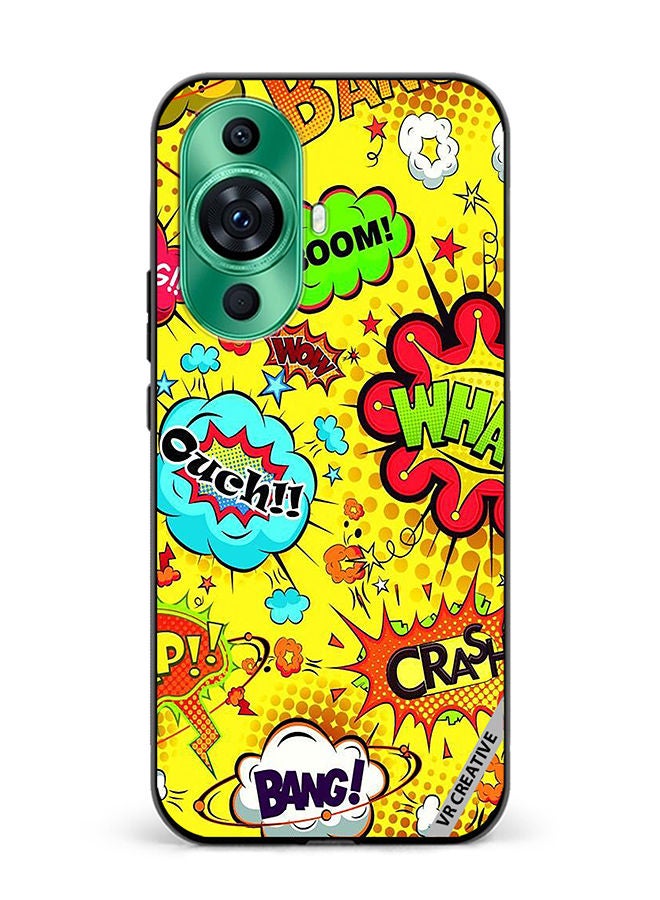 VR CREATIVE Protective Case Cover For Huawei nova 11 Multiple Stickers Design Multicolour - Image 1