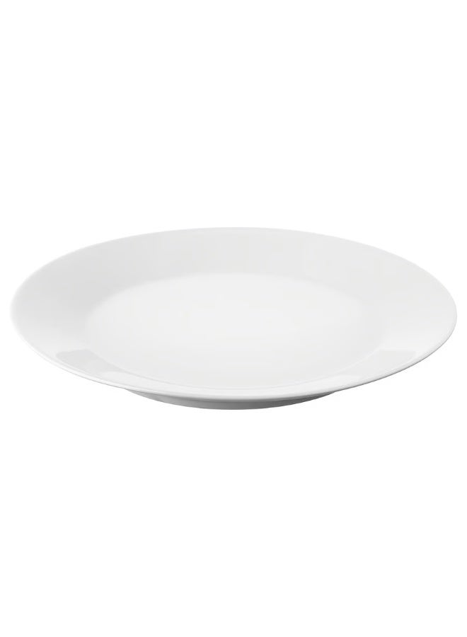 طبق أبيض بقطر 20 سم - Image 1