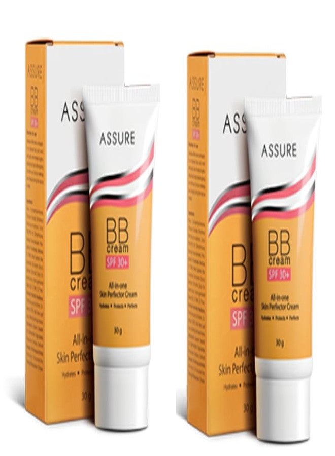 ASSURE BB CREAM 30G SPF 30+ ALL-IN-ONE SKIN PERFECTOR CREAM (PACK OF 2) - Image 2