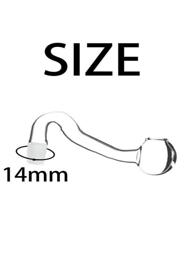 Ocean 8 PCS Clear Glass Fountain Inflow Pipe Aquarium Filter Tubing for Aquarium Planted Fish Tank ,Easy to Install,Good Toughness,Reusable and Easy to Clean,Safe and Durable(14mm) - Image 3