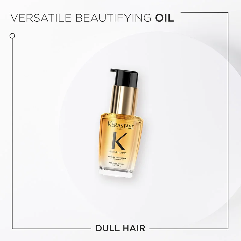 KERASTASE Kerasrase Elixir Ultime L'Huile Original Hair Oil, 30ml