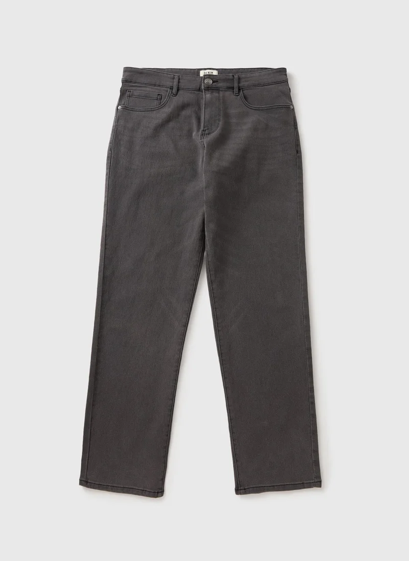 ماتلان Grey Value Straight Jeans