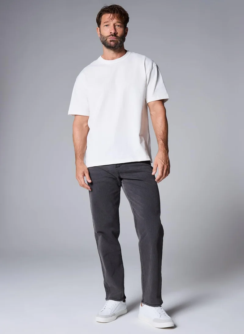 Grey Value Straight Jeans