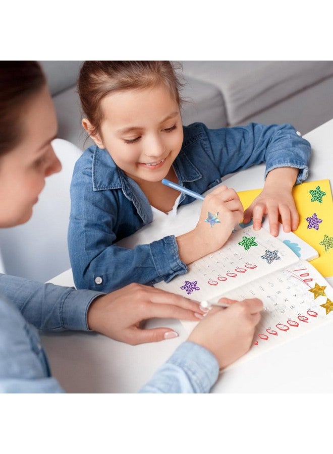 EWINEVER Reward Stickers 1500 Pcs School Stickers 3 Roll Motivational Stickers in 24 Designs for Children Students Teachers Classroom (Star Style) - Image 5