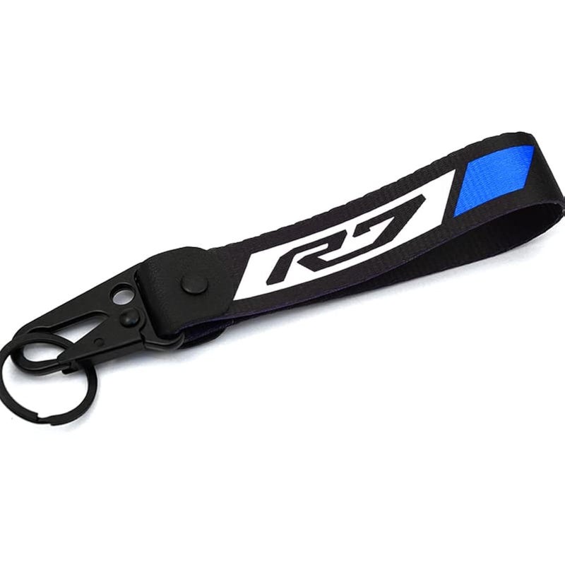MOWOK For YAMAHA YZF R7 YZFR7 YZFR7 Motorcycle Accessories Key Chain Keyring Keychain Blue - Image 3