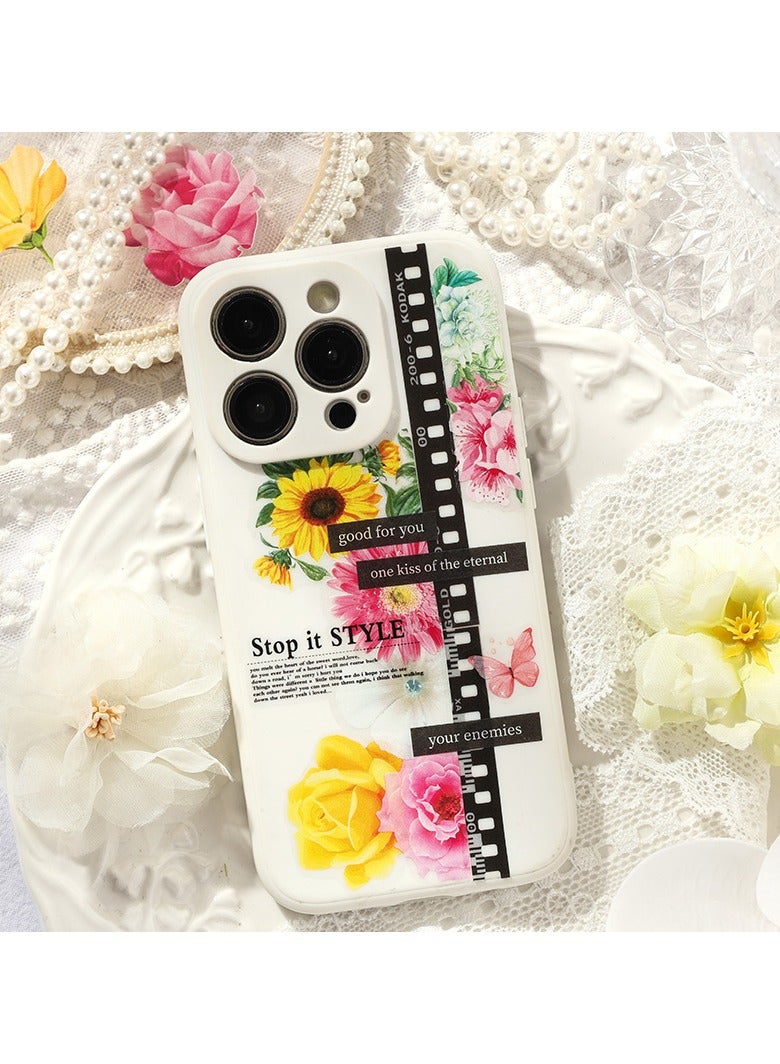 120-Piece Waterproof PET Stickers with Flower Patterns for Journals, Phones, and Decorations – Cute and Versatile(003) - Image 5