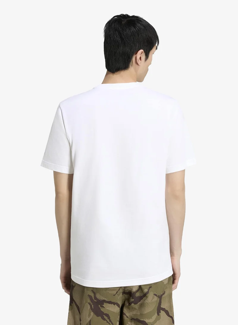 Adidas 3-Stripes Camo Logo Graphic T-Shirt