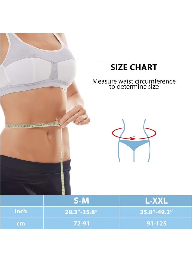 OMEVE Umbilical Hernia Belt for Unisex Abdominal Support Binder with Compression Pad Navel Ventral Epigastric Incisional Hernias Surgery Prevention Aid - Image 5