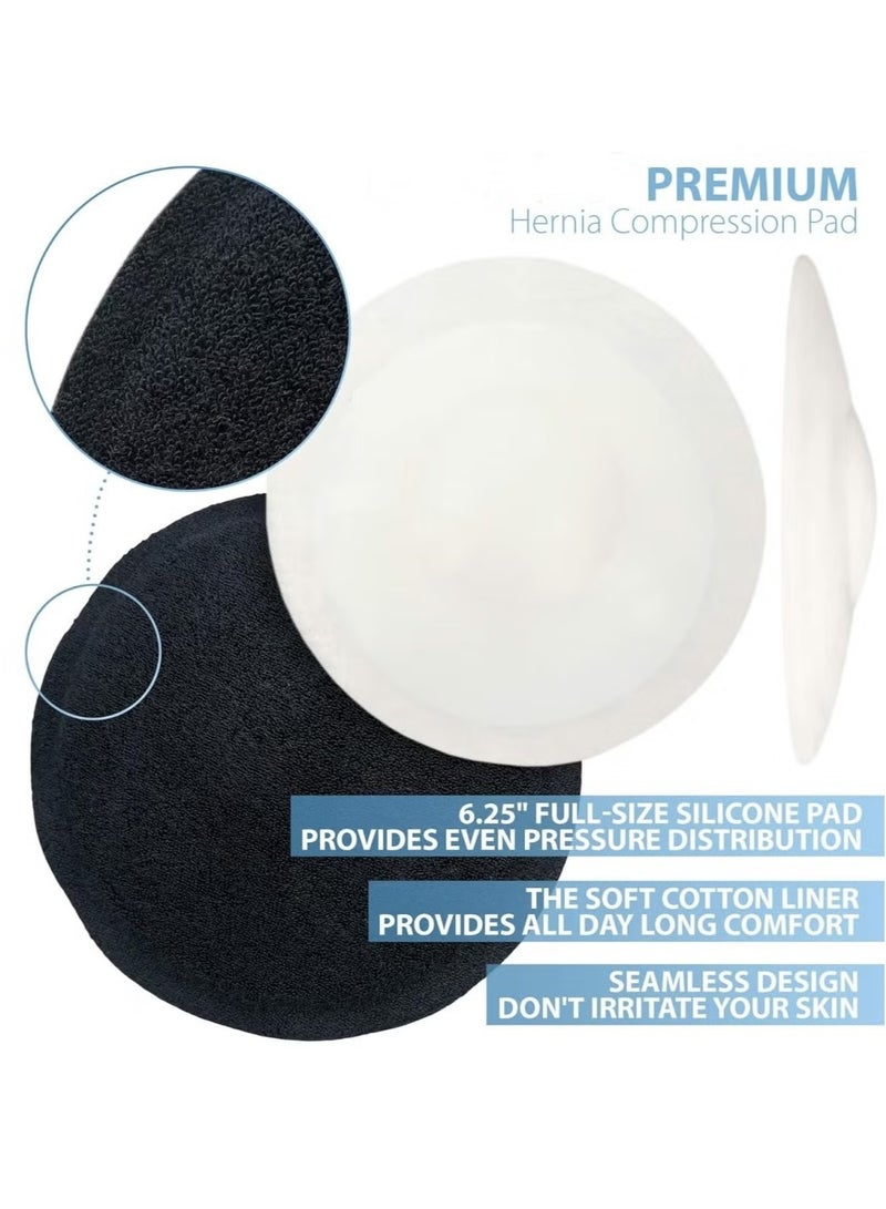 OMEVE Umbilical Hernia Belt for Unisex Abdominal Support Binder with Compression Pad Navel Ventral Epigastric Incisional Hernias Surgery Prevention Aid - Image 4