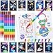 BenLouis 24 Outer Space Mini Coloring Books Kids with 24 Stacking Crayons Astronaut Party Favors Activity Books Bulk for Kids Solar System Galaxy Alien Goodie Bag Gift Stuffer Classroom Reward - Image 4
