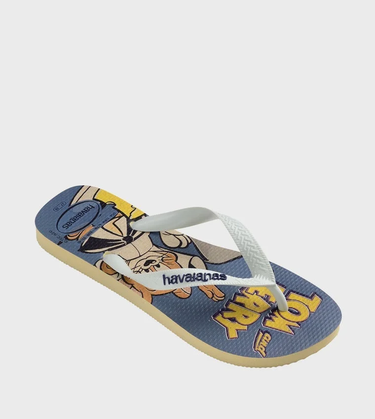 Havaianas Buttercream/White Hav. Top Warner Classics  | Best Price UAE