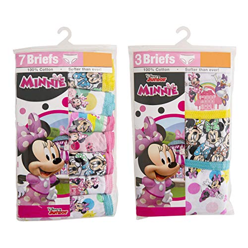 Disney Minnie Mouse Underwear with Multiple Print and Silhouette Options in Sizes 2/3T - 8 - Image 4