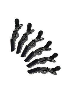 ELRINZA Hair Section Clips Duck Teeth Ergonomic Nonslip Design Large Size Professional Crocodile  - Image 3