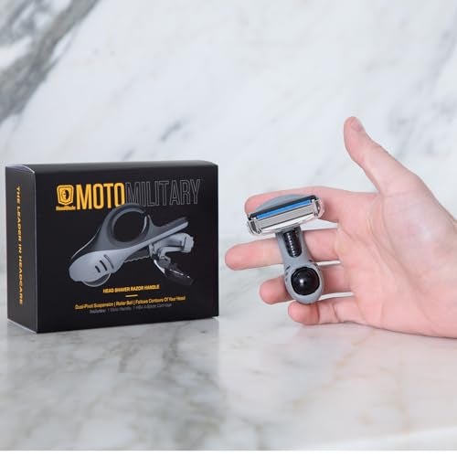 HeadBlade شفرات حلاقة الرأس للرجال من هيد بليد LE موتو - عسكري - نظام تعليق مزدوج ثوري… - Image 4